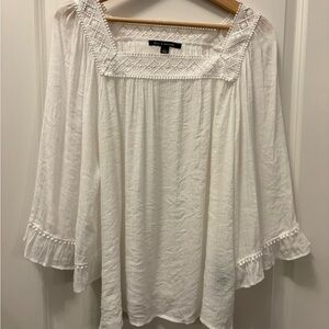 Zac and Rachel White Boho Blouse